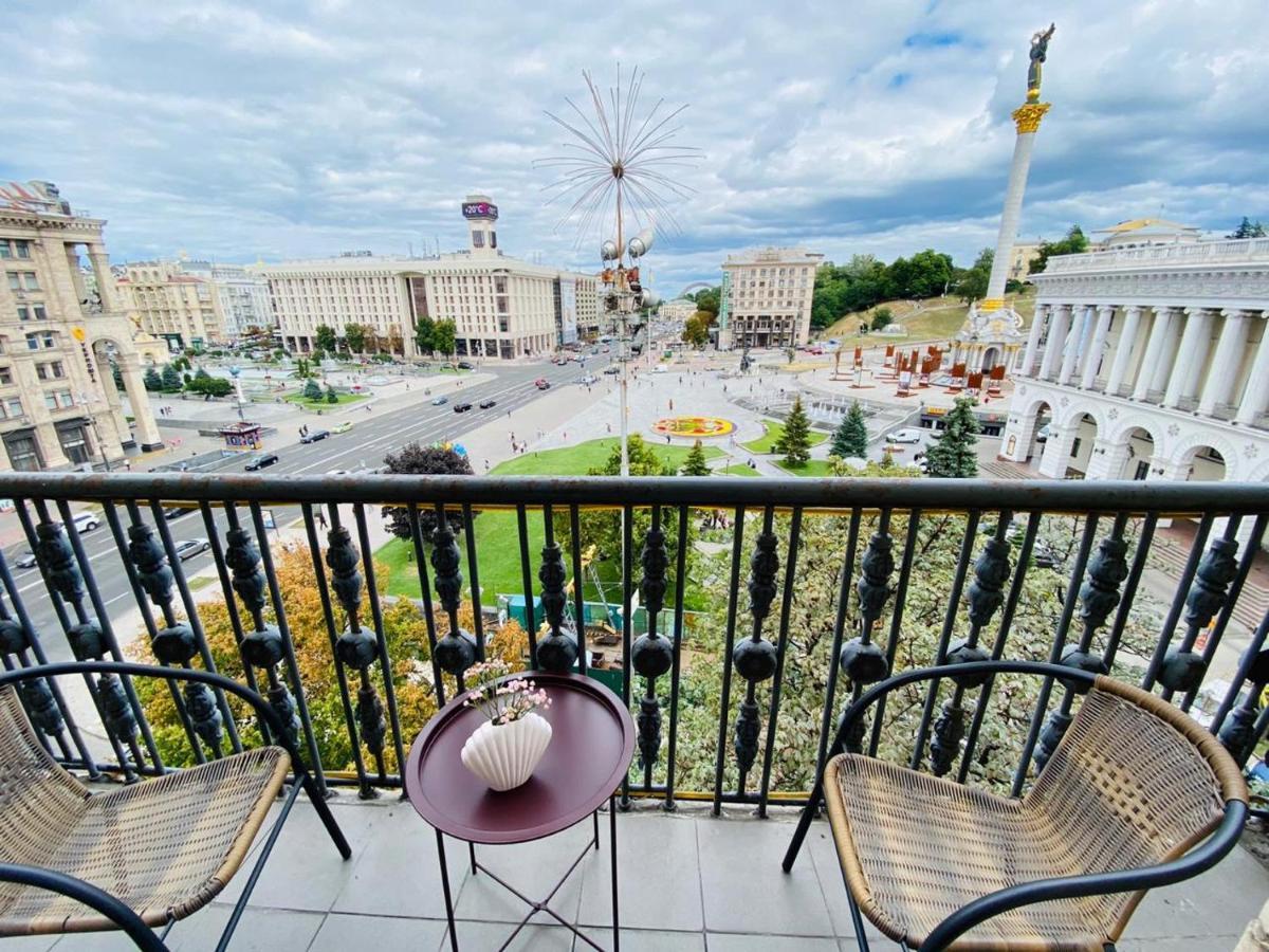 Amazing View Of Independence Square Apartment Киев Екстериор снимка