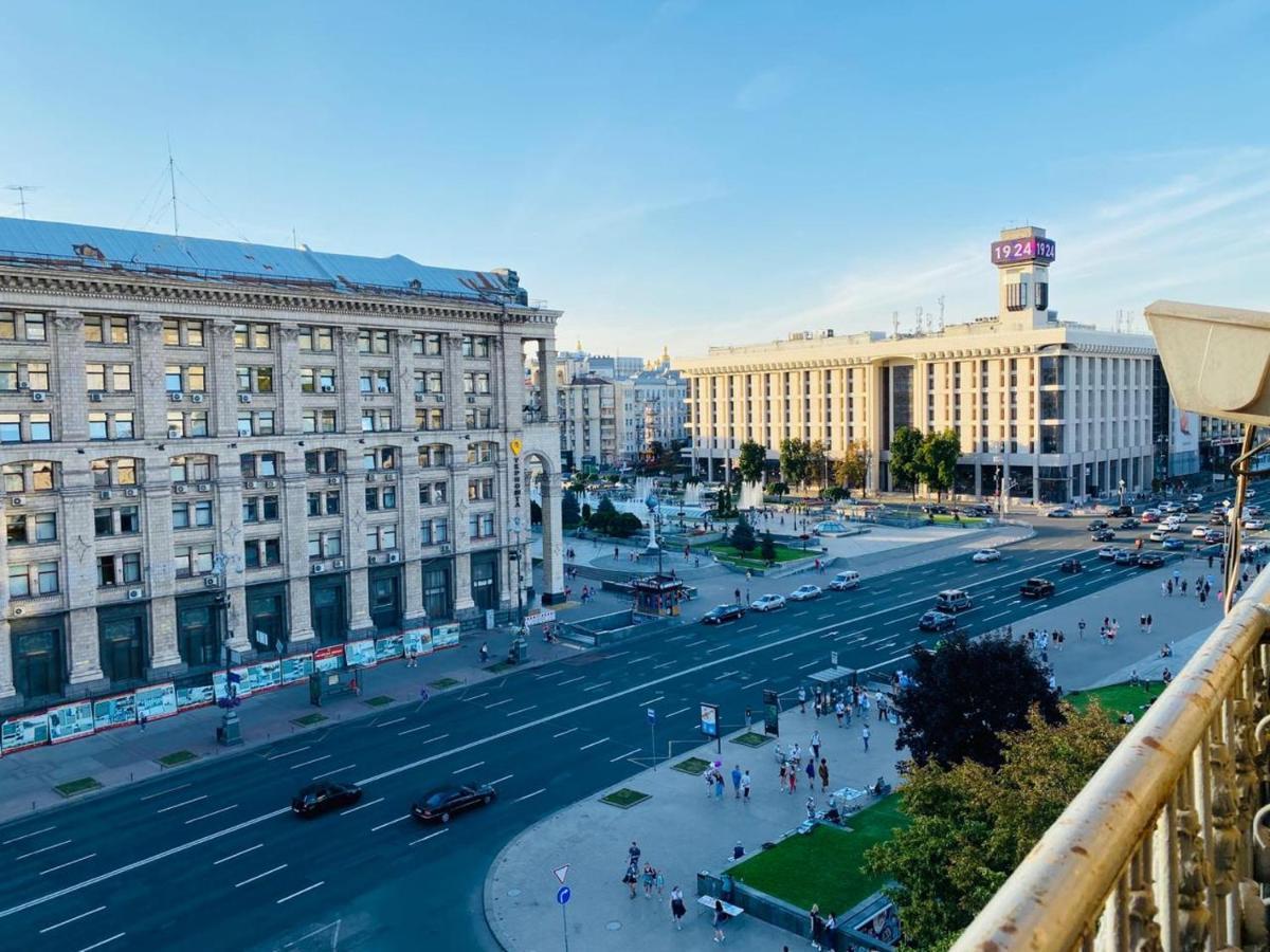 Amazing View Of Independence Square Apartment Киев Екстериор снимка