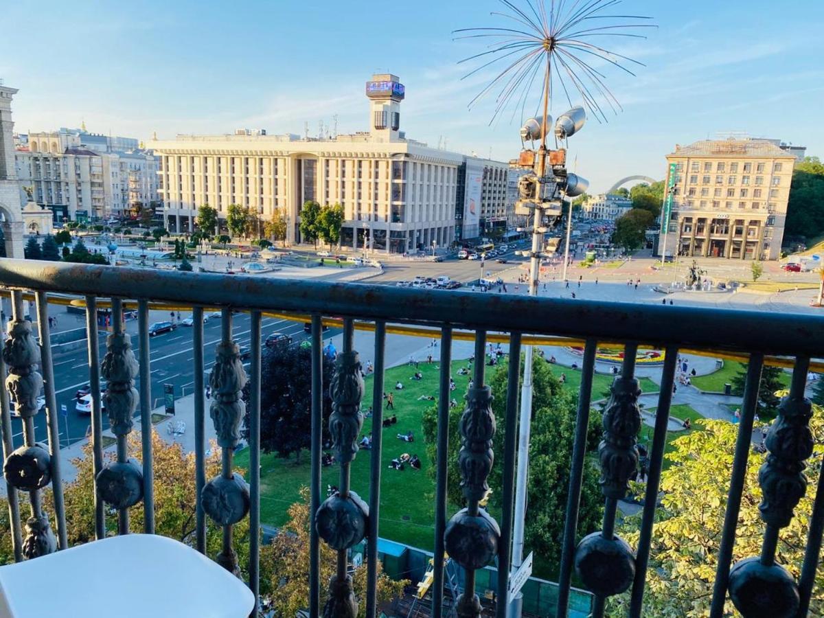 Amazing View Of Independence Square Apartment Киев Екстериор снимка
