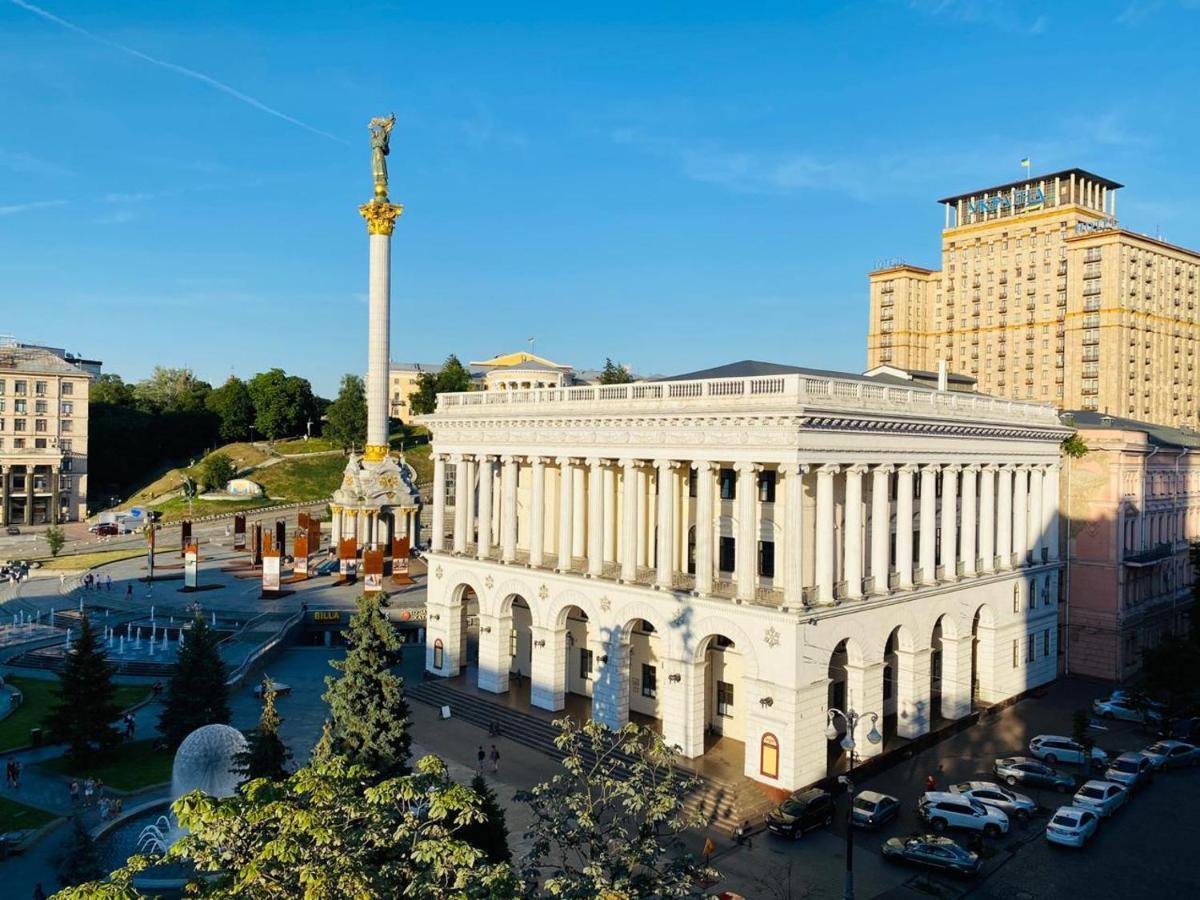 Amazing View Of Independence Square Apartment Киев Екстериор снимка